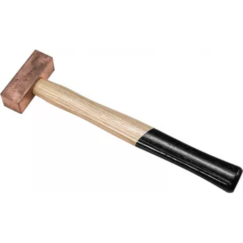 ZUBEHÖR σφυρί χαλκού 500g, 310mm λαβή hickory, χωρίς σπινθήρες, Soft-Face 78020340