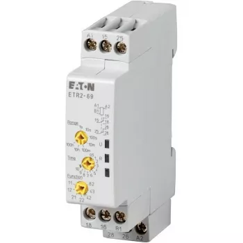 EATON πολυλειτουργικό χρονικό ρελέ 0,5s-100h ETR2-69 (262689)