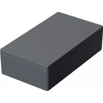 Bopla σειρά A γενική θήκη 400 x 230 x 111 mm, αλουμίνιο, ασημί γκρι RAL 7001 01168000.H