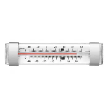 Bartscher A250 θερμόμετρο ψυγείου & καταψύκτη, ασημί 292043
