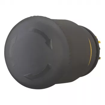 Eaton M22S-PVT μαύρος μηχανισμός μπουτόν μανιταριού, 22mm, στιγμιαίο 271499