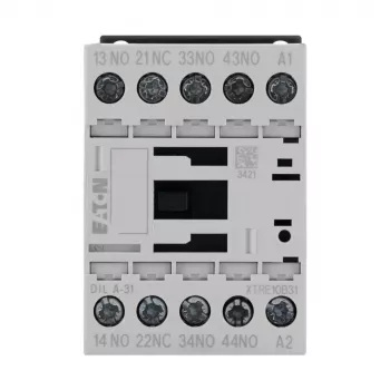 Eaton DILA-31 βοηθητικός επαφέας, πηνίο 230 V AC, 3 NO + 1 NC, βιδωτοί ακροδέκτες, 1,6 kW