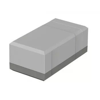 Bopla EG 1250 θήκη γραφείου, 125 x 67 x 50 mm, πολυστυρένιο, ανοιχτό γκρι RAL 7035 32125002