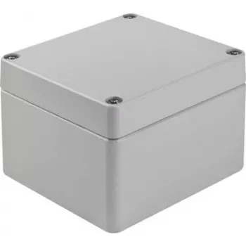 Bopla γενική θήκη 122 x 120 x 81 mm αλουμίνιο ασημί γκρι (RAL 7001) A 119 01119000.H