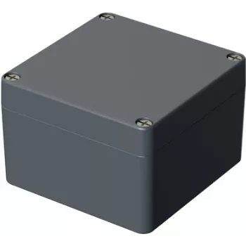 Bopla γενική θήκη 122 x 120 x 81 mm αλουμίνιο ασημί γκρι (RAL 7001) A 119 01119000.H