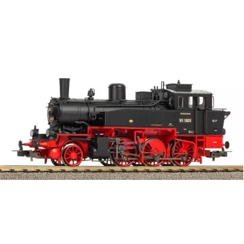 PIKO 50744 H0 Ηχητική ατμομηχανή BR 91 DRG II με ενσωματωμένο αποκωδικοποιητή ήχου PIKO