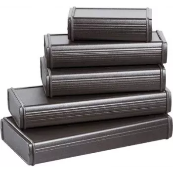 Bopla ABPH 1680-150 Γενική θήκη αλουμινίου 150 x 169 x 82 mm, Μαύρο 84686150.H