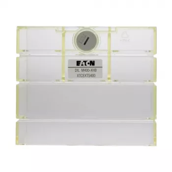 Eaton DILM400-XHB Μπλοκ βοηθητικής επαφής, 2NO+2NC, μπροστινή τοποθέτηση, βιδωτοί ακροδέκτες 208287
