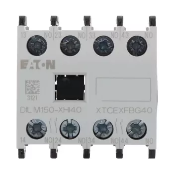 Eaton DILM150-XHI40 Βοηθητική επαφή 4NO Μπροστινή τοποθέτηση για ρελέ DILM 277948