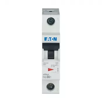 Eaton FAZ-B6/1 Διακόπτης προστασίας γραμμής (MCB) Τύπος B, 1-πολικός, 6 A, 10 kA 278529