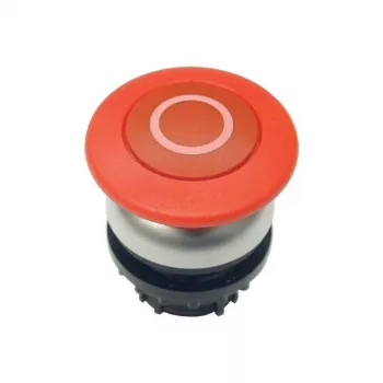 Eaton M22-DRP-R-X0 Επίπεδος μηχανισμός μπουτόν, κόκκινο, με επαναφορά, 22,5 mm, IP67/IP69K 216751