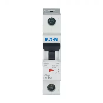 Eaton FAZ-S4/1 Διακόπτης προστασίας γραμμής 1-πολικός 4A χαρακτηριστική S 10kA 278609