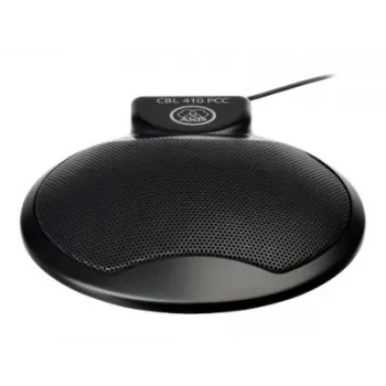 AKG CBL410 Μικρόφωνο PC – ενσύρματο, βύσμα 3,5 mm, ομοιοκατευθυντικό, 20 Hz–20 kHz, μαύρο (CBL410PCC)