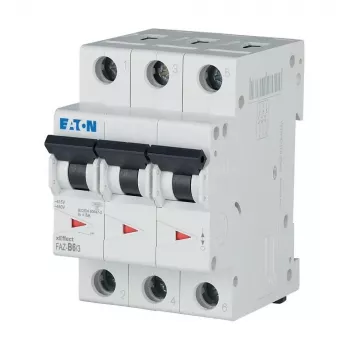 Eaton FAZ-B6/3 Διακόπτης προστασίας γραμμής Type B 6 A 3-πολικός 10 kA 278841