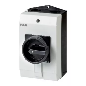 Eaton P1-25/I2H/SVB-SW/HI11 3πολικός γενικός διακόπτης 25A IP65 επιτοίχια τοποθέτηση μαύρο/γκρι 227862