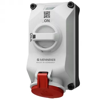 MENNEKES DUOi 32A 5-πολική 6h 400V IP44 επιτοίχια πρίζα 5613506G
