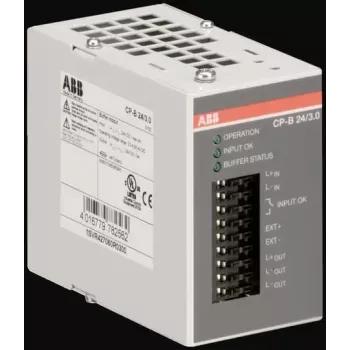 ABB CP-B 24/3.0 μονάδα buffer για τροφοδοτικά, 24 V DC, 3 A, ράγα DIN 1SVR427060R0300