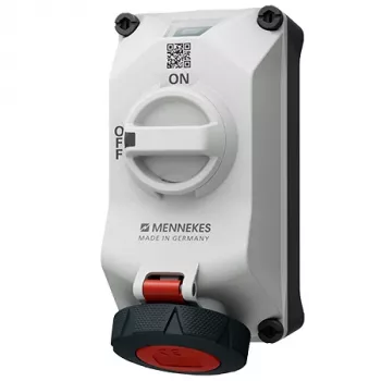 MENNEKES DUOi επιτοίχια πρίζα 5612506G 16A 5P 6h 400V IP69