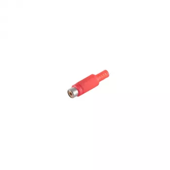 S CONN Maximum Connectivity Υποδοχή RCA θηλυκό σε θηλυκό κόκκινο 51500-R