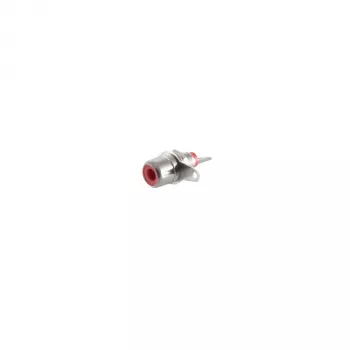 S CONN Maximum Connectivity Υποδοχή RCA χωνευτή, κόκκινο 52090-R