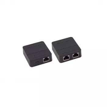 SHIVERPEAKS BS08-01102 2-Port Gigabit χειροκίνητος διακόπτης δικτύου, ABS μαύρο