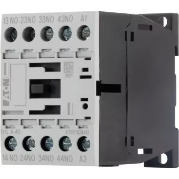 Eaton DILA-40 Βοηθητικός επαφέας, 4 NO, πηνίο 230 V AC, βιδωτοί ακροδέκτες