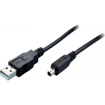 SHIVERPEAKS Καλώδιο USB 2.0 Mini, USB-A αρσενικό σε Mini USB-B αρσενικό, 2,0 m, μαύρο 11004996