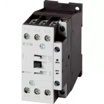 Eaton DILM32-01 ρελέ ισχύος, 3-πολικό, 32 A, πηνίο 230 V AC 50 Hz / 240 V AC 60 Hz, 1 βοηθητική επαφή NC 277292