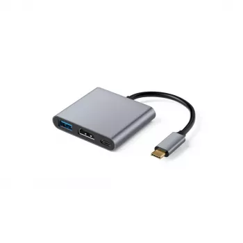 SHIVERPEAKS BS14-05029 σταθμός σύνδεσης USB-C Multiport 3-in-1, HDMI, Power Delivery, USB 3.0 Hub
