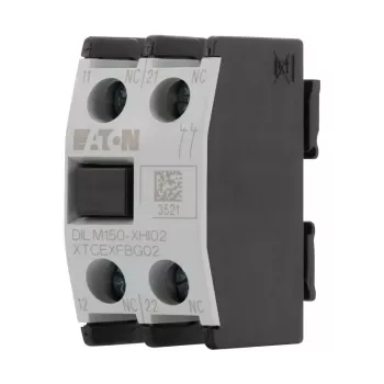 EATON DILM150-XHI11 μπλοκ βοηθητικών επαφών, 1NO+1NC, μπροστινή τοποθέτηση, για ρελέ DILM150-DILM500 277946