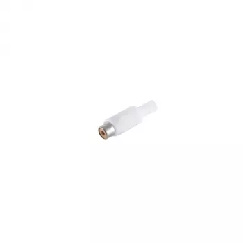 S CONN maximum connectivity ζεύκτης RCA υποδοχή θηλυκή σε υποδοχή θηλυκή λευκό 51500-W