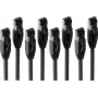 S/CONN maximum connectivity BASIC-S καλώδιο patch Cat. 8.1 F/FTP PIMF LSZH μαύρο 7,5m (συσκευασία 4 τεμ.) SC08-41065-4