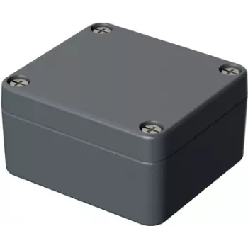 Bopla γενικό κουτί 58 x 64 x 34 mm αλουμίνιο ασημί γκρι (RAL 7001) A 101 01101000.MT2