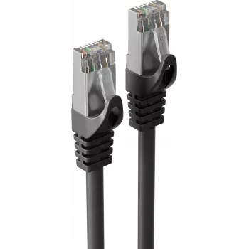 S CONN MAXIMUM CONNECTIVITY βιομηχανικό PUR Cat.7 S/FTP καλώδιο patch, RJ45, μαύρο, 20 m 08-39095