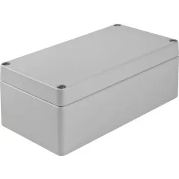BOPLA γενικό κουτί αλουμίνιο ασημί γκρι (RAL 7001) 220 x 120 x 81 A 122 01122000.MT1