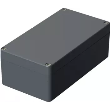BOPLA γενικό κουτί αλουμίνιο ασημί γκρι (RAL 7001) 220 x 120 x 81 A 122 01122000.MT1
