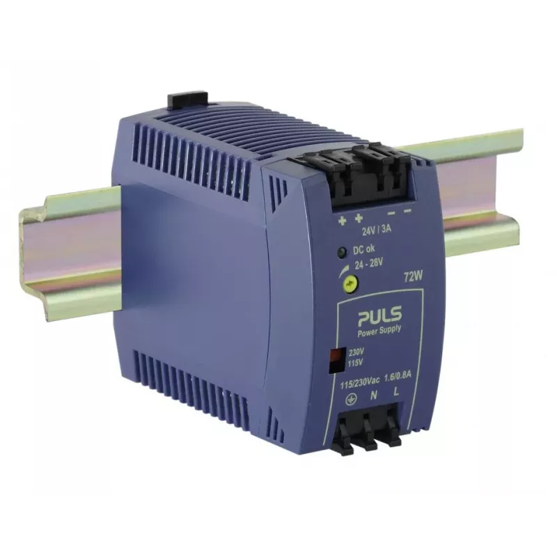 PULS MiniLine ML70.100 τροφοδοτικό ράγας DIN 24V DC 3A 72W