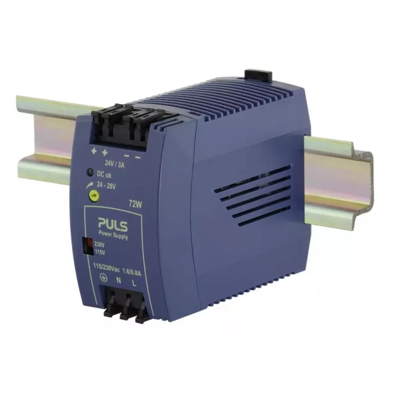 PULS MiniLine ML70.100 τροφοδοτικό ράγας DIN 24V DC 3A 72W