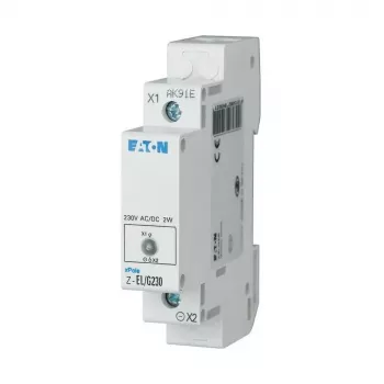 Eaton Z-EL/G230 πράσινη λυχνία ένδειξης LED, ράγα DIN, 230V AC, 1 TE 284922