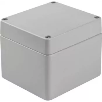 Bopla γενική θήκη 100 x 100 x 81 mm αλουμίνιο ασημί γκρι (RAL 7001) A 116 01116000.H