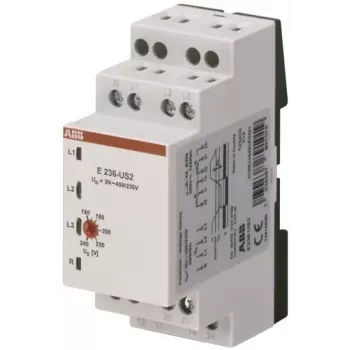 ABB E236-US2 Ρελέ επιτήρησης υποτάσης, 10-60 V AC/DC, 1 Εναλλασσόμενη επαφή 2CDE165010R2001
