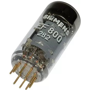 Siemens EF 800 = EF 860 ηλεκτρονική λυχνία, βάση Noval, πεντόδος, νήμα θέρμανσης 6,3 V, 1 τεμ.