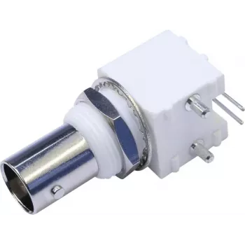 Telegärtner υποδοχή θηλυκή BNC PCB, 50 Ohm, μονωμένη τοποθέτηση, ακίδα συγκόλλησης 90°, Z04/Z34, a=16, b=35 J01001A0038