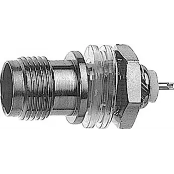 Telegärtner υποδοχή θηλυκή TNC χωνευτή, μονωμένη, 50 Ohm, σύνδεση συγκόλλησης, νικέλιο/χρυσός (J01011A0013)