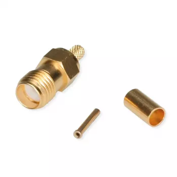 Telegärtner J01151A0051 G7 ομοαξονικό βύσμα αρσενικό για RG-316/U, ανοξείδωτο ατσάλι