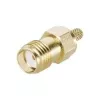 Telegärtner Υποδοχή SMA βύσμα crimp για RG-223/U, RG-142 B/U, RG-400/U, RD-316, επιχρυσωμένο, 50 Ohm, DC-18 GHz J01151A0611