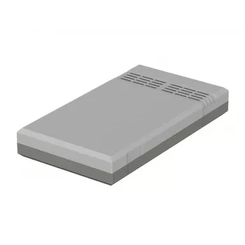 BOPLA EG 2030 L Κουτί γραφείου 200 x 112 x 30 mm Πολυστυρένιο Ανοιχτό γκρι RAL 7035 32203012