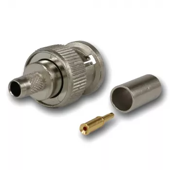 Telegärtner Βύσμα BNC σύνδεσμος crimp 75 Ohm για RG59/RG62/RG179/RG187/RG316 J01002A0030