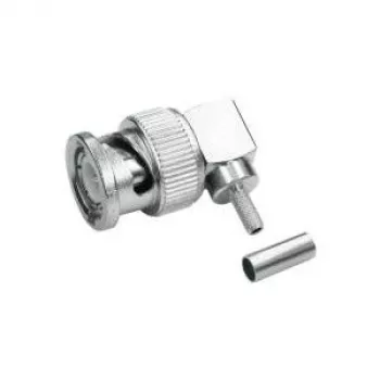 Telegärtner Γωνιακό βύσμα BNC crimp 75 Ohm για RG-59 B/U, Συγκόλληση/Crimp, αρσενικό, 1 τεμ. J01002A1356