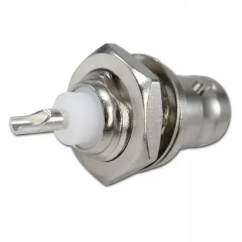 Telegärtner Υποδοχή τοποθέτησης BNC 50 Ohm, επαργυρωμένος εσωτερικός αγωγός, UG-1094/U (J01001B0615Z)